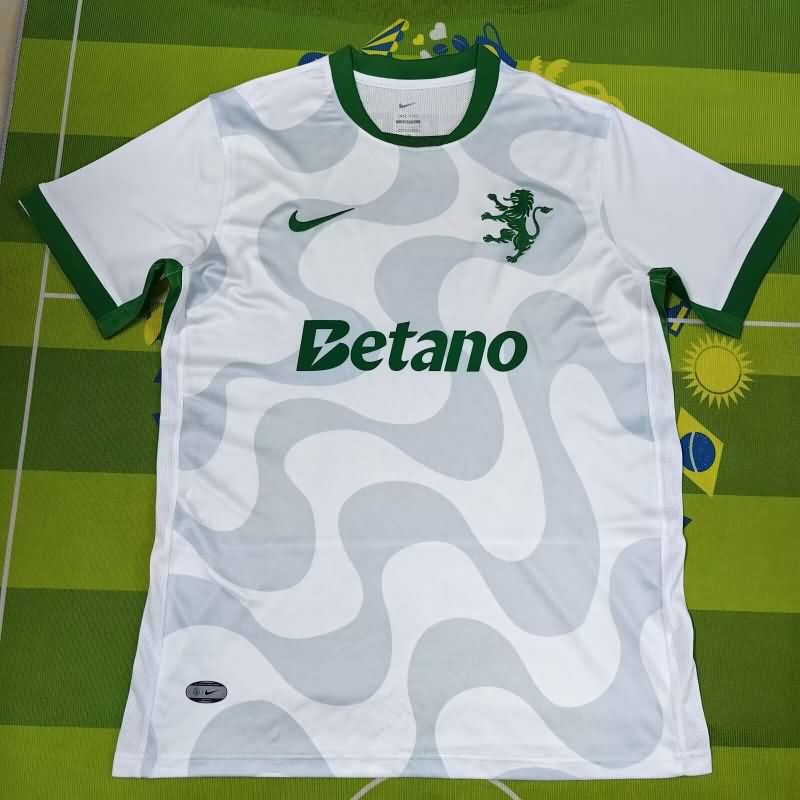 Thailand Quality(AAA) 25/26 Sporting Lisbon Away Soccer Jersey