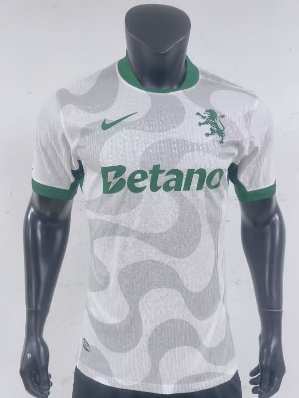 Thailand Quality(AAA) 25/26 Sporting Lisbon Away Soccer Jersey (Player)