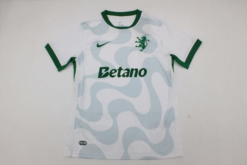 Thailand Quality(AAA) 25/26 Sporting Lisbon Fourth Soccer Jersey