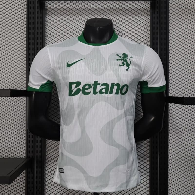 Thailand Quality(AAA) 25/26 Sporting Lisbon Fourth Soccer Jersey (Player)