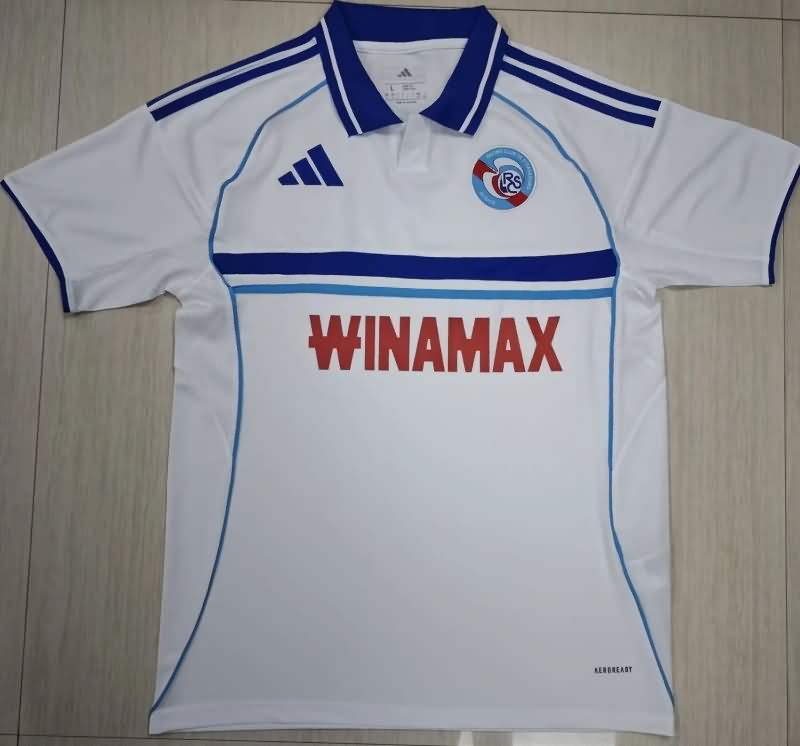 Thailand Quality(AAA) 25/26 Strasbourg Away Soccer Jersey