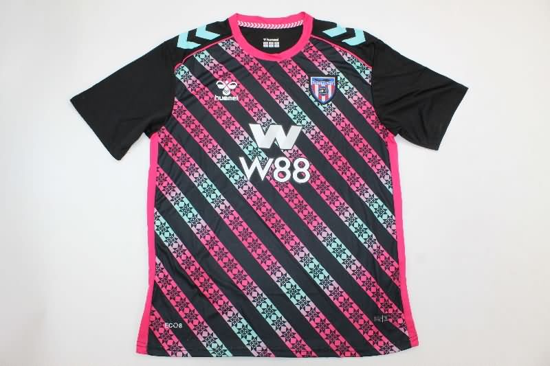 Thailand Quality(AAA) 25/26 Sunderland Goalkeeper Black Soccer Jersey