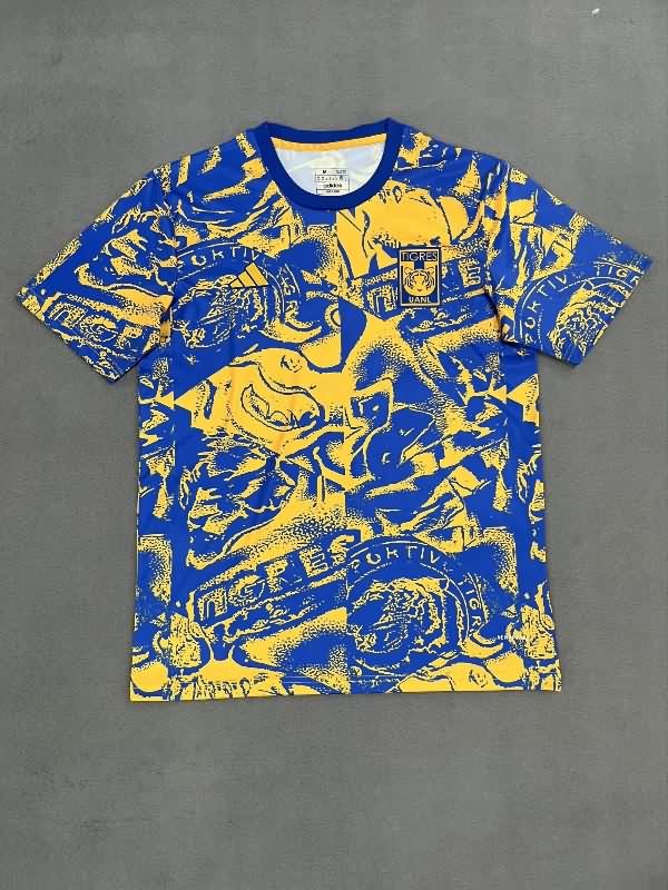 Thailand Quality(AAA) 25/26 Tigres UANL Training Soccer Jersey 03