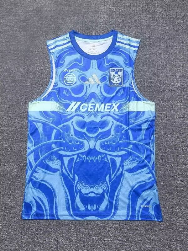 Thailand Quality(AAA) 25/26 Tigres UANL Training Vest Soccer Jersey 02