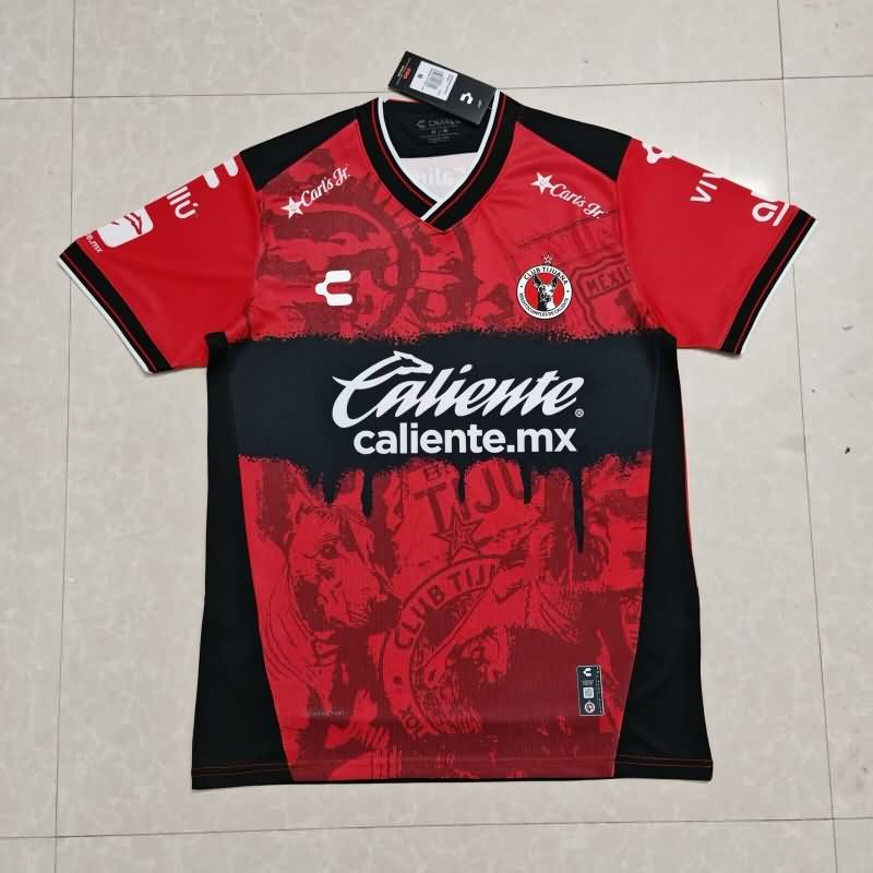 Thailand Quality(AAA) 25/26 Tijuana Home Soccer Jersey