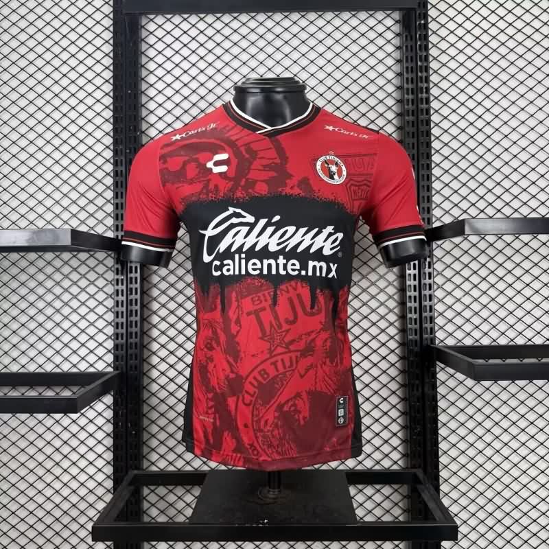 Thailand Quality(AAA) 25/26 Tijuana Home Soccer Jersey (Player)