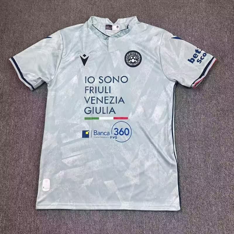 Thailand Quality(AAA) 25/26 Udinese Away Soccer Jersey