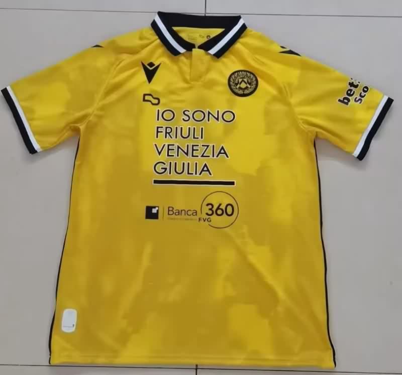 Thailand Quality(AAA) 25/26 Udinese Third Soccer Jersey