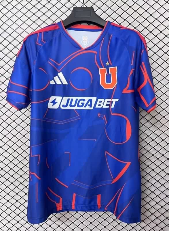 Thailand Quality(AAA) 2026 Universidad Chile Home Soccer Jersey