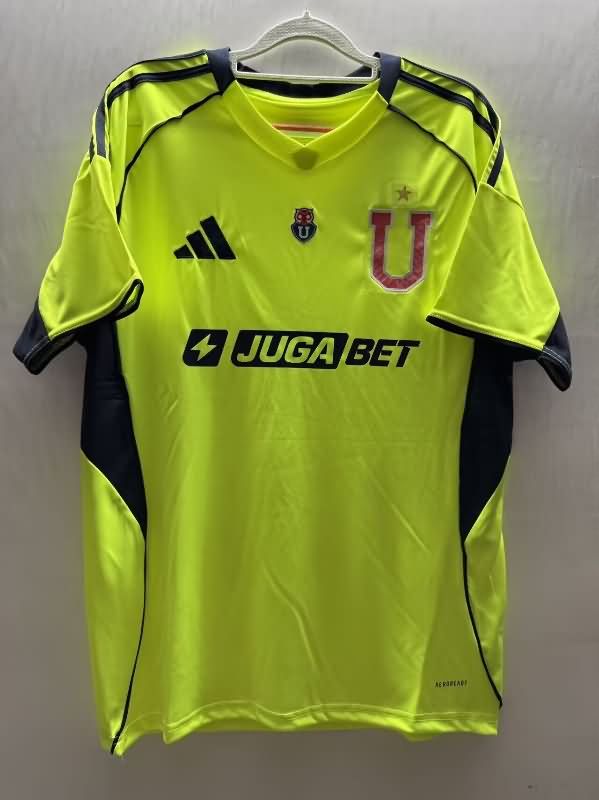 Thailand Quality(AAA) 2025 Universidad Chile Third Soccer Jersey