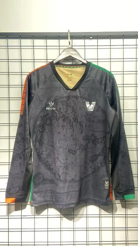 Thailand Quality(AAA) 25/26 Venezia Home Long Sleeve Soccer Jersey