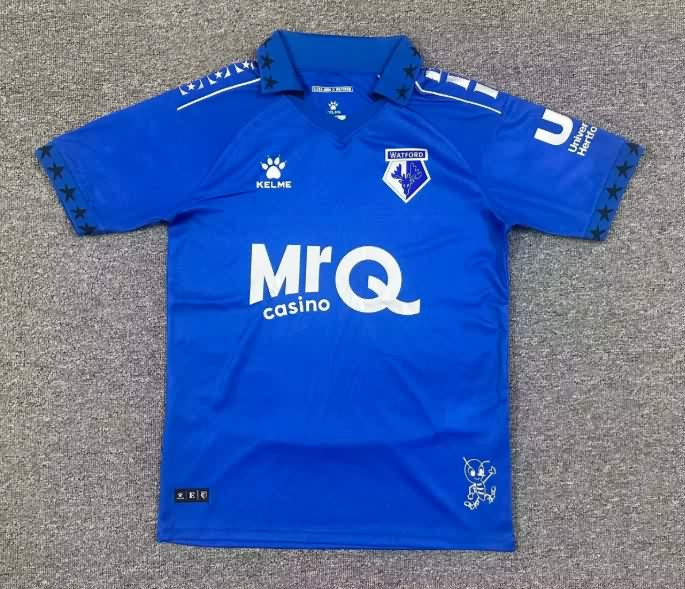 Thailand Quality(AAA) 25/26 Watford Third Soccer Jersey