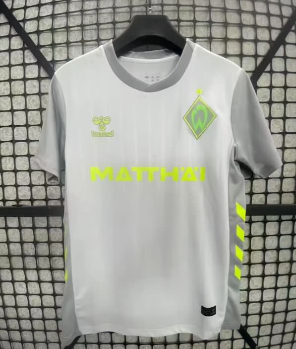 Thailand Quality(AAA) 25/26 Werder Bremen Away Soccer Jersey