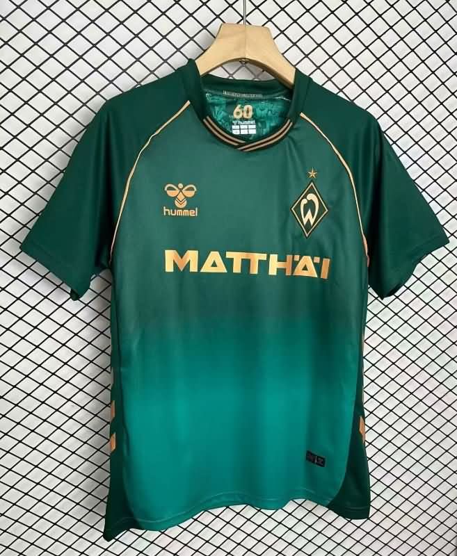 Thailand Quality(AAA) 25/26 Werder Bremen Third Soccer Jersey