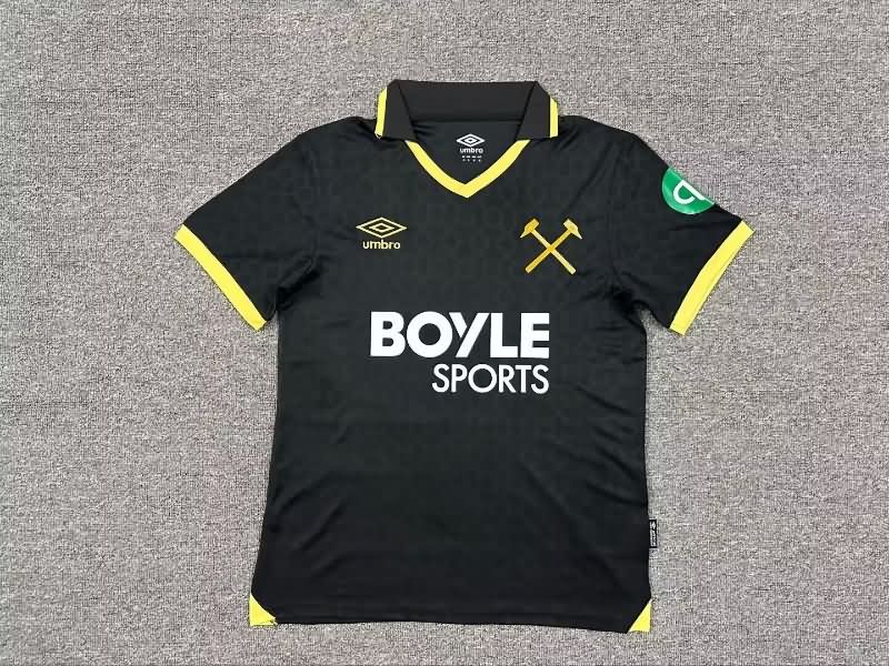 Thailand Quality(AAA) 25/26 West Ham Third Soccer Jersey