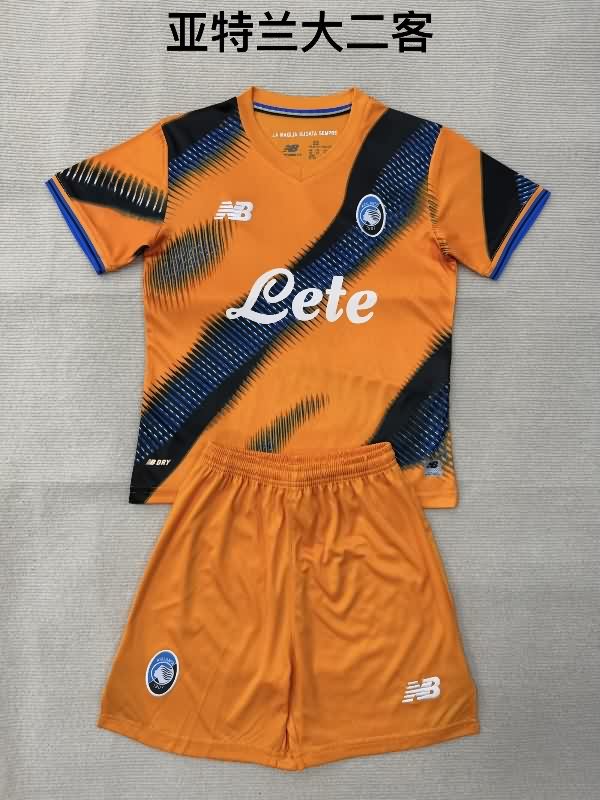 25/26 Atalanta BC Third Kids Soccer Jersey And Shorts