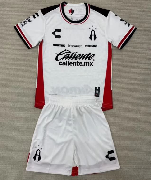 25/26 Atlas Away Kids Soccer Jersey And Shorts