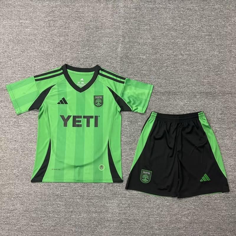 2025 Austin Home Kids Soccer Jersey And Shorts