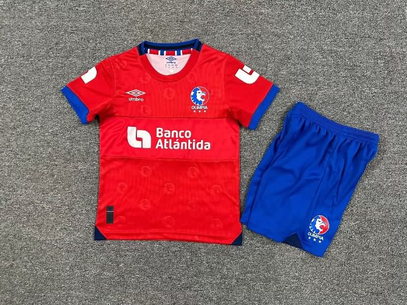 25/26 CD Olimpia Away Kids Soccer Jersey And Shorts