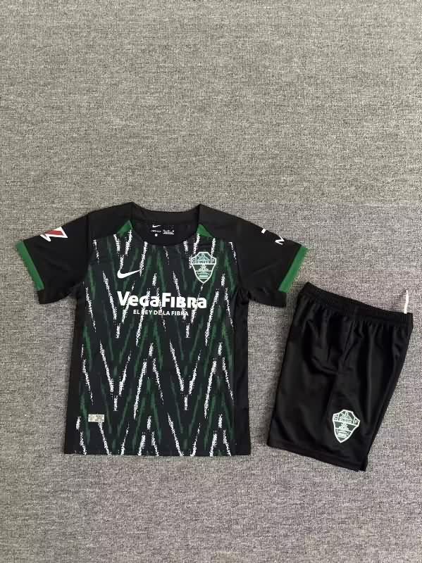 25/26 Elche Away Kids Soccer Jersey And Shorts