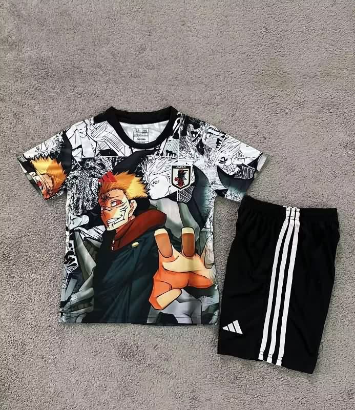 2025 Japan Special Kids Soccer Jersey And Shorts 37