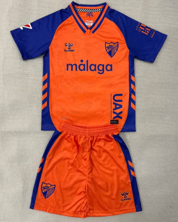 25/26 Malaga Third Kids Soccer Jersey And Shorts
