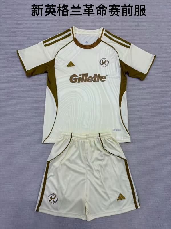 2025 New England Training Kids Soccer Jersey And Shorts