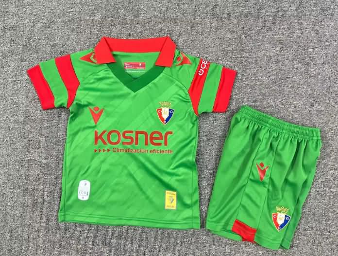 25/26 Osasuna Away Kids Soccer Jersey And Shorts