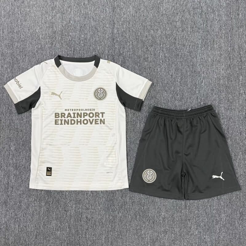 25/26 PSV Eindhoven Third Kids Soccer Jersey And Shorts