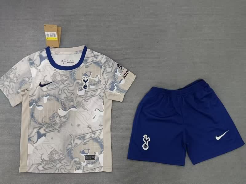 25/26 Tottenham Hotspur Training Kids Soccer Jersey And Shorts