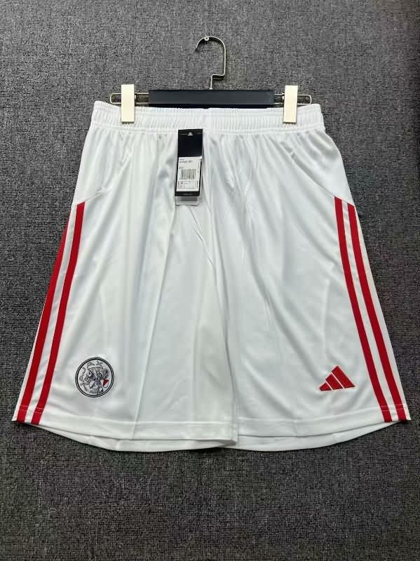 Thailand Quality(AAA) 25/26 Ajax Home Soccer Shorts