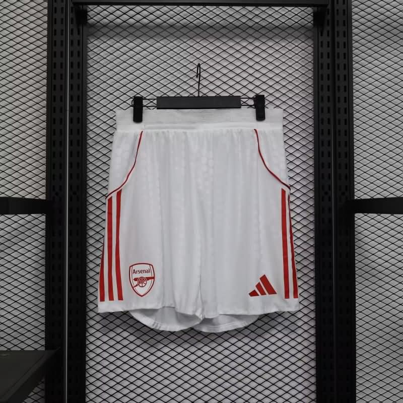 Thailand Quality(AAA) 25/26 Arsenal Home Soccer Shorts (Player)