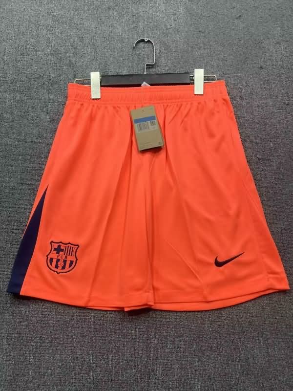 Thailand Quality(AAA) 25/26 Barcelona Third Soccer Shorts