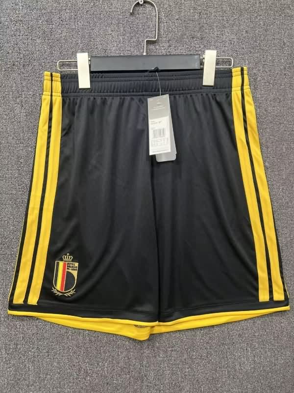 Thailand Quality(AAA) 2026 Belgium Home Soccer Shorts