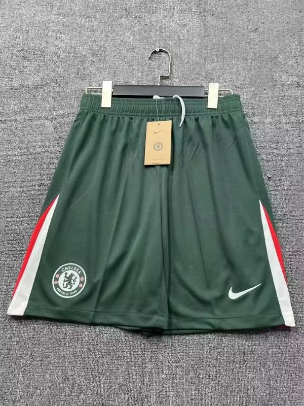 Thailand Quality(AAA) 25/26 Chelsea Green Soccer Shorts