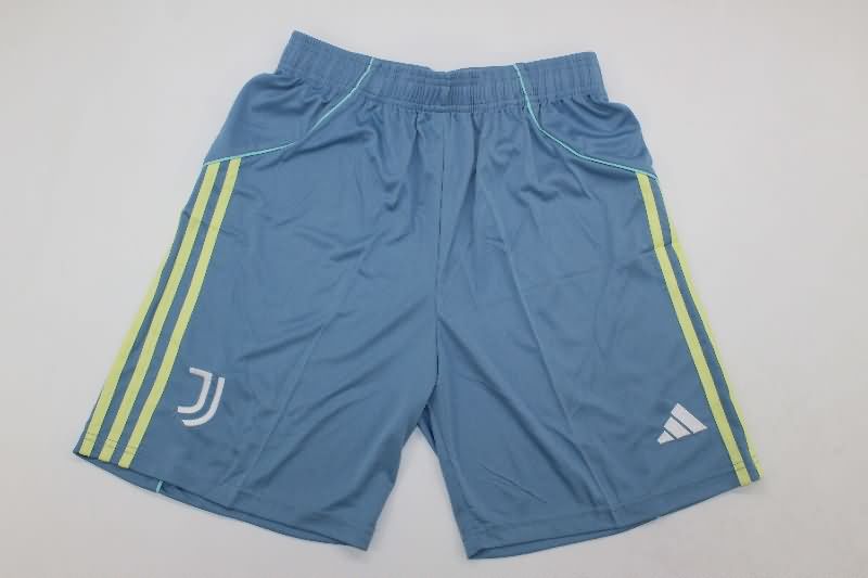 Thailand Quality(AAA) 25/26 Juventus Away Soccer Shorts