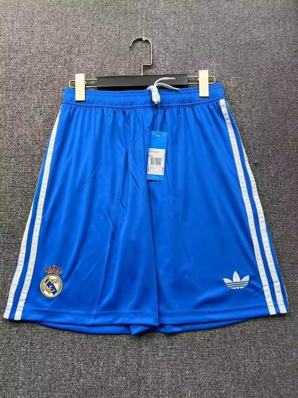 Thailand Quality(AAA) 2025/26 Real Madrid Third Soccer Shorts