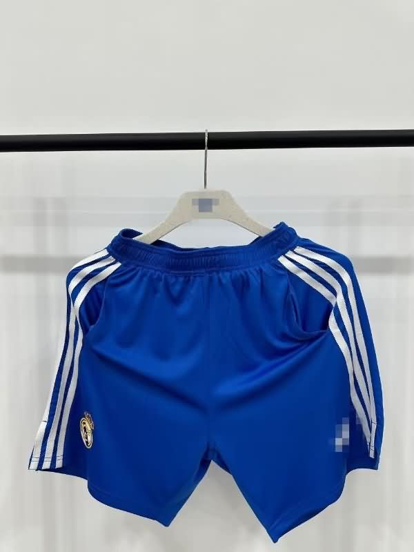 Thailand Quality(AAA) 2025/26 Real Madrid Third Soccer Shorts (Player)