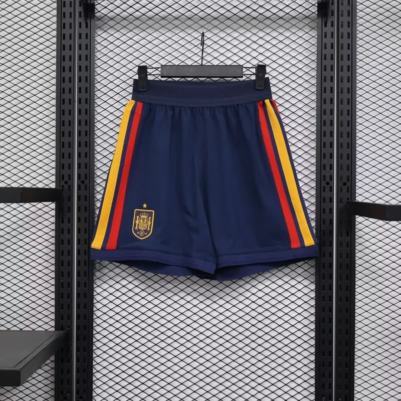 Thailand Quality(AAA) 2026 Spain Home Soccer Shorts (Player)