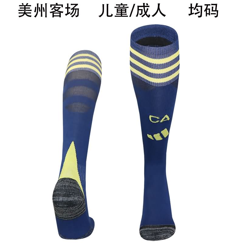 Thailand Quality(AAA) 25/26 Club America Away Soccer Socks