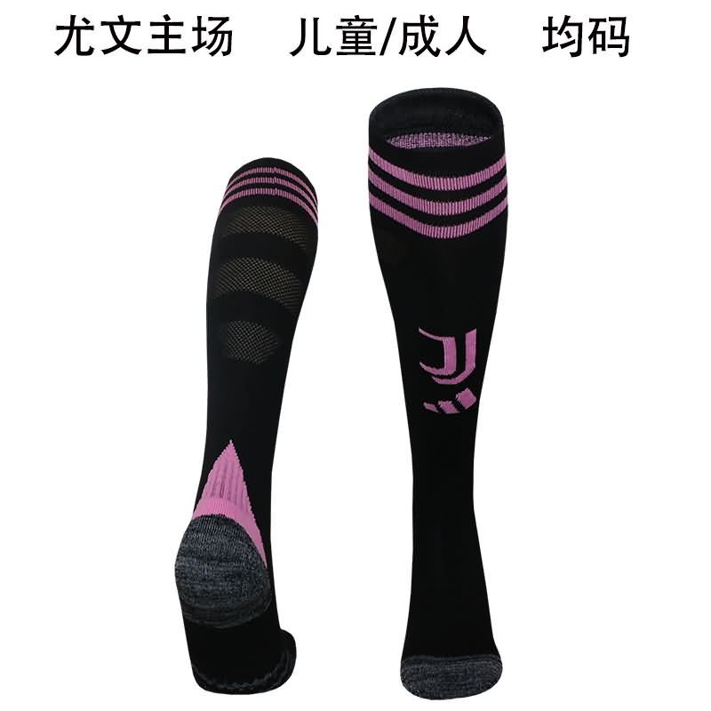 Thailand Quality(AAA) 25/26 Juventus Home Soccer Socks
