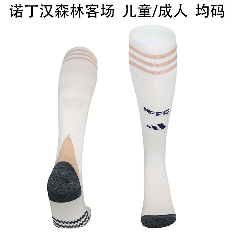 Thailand Quality(AAA) 25/26 Nottingham Forest Away Soccer Socks