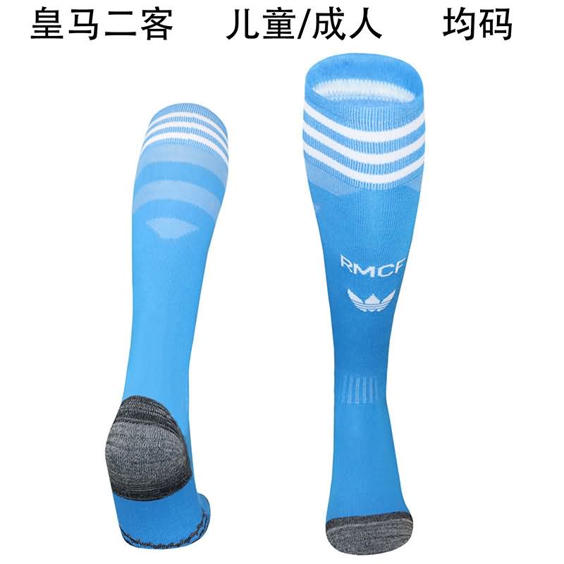 Thailand Quality(AAA) 25/26 Real Madrid Third Soccer Socks
