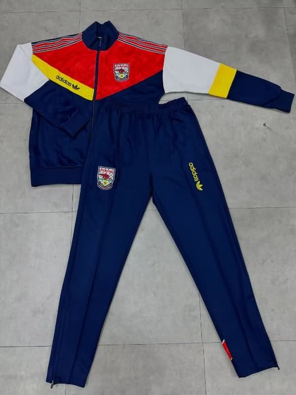 Thailand Quality(AAA) 25/26 Arsenal Dark Blue Soccer Tracksuit