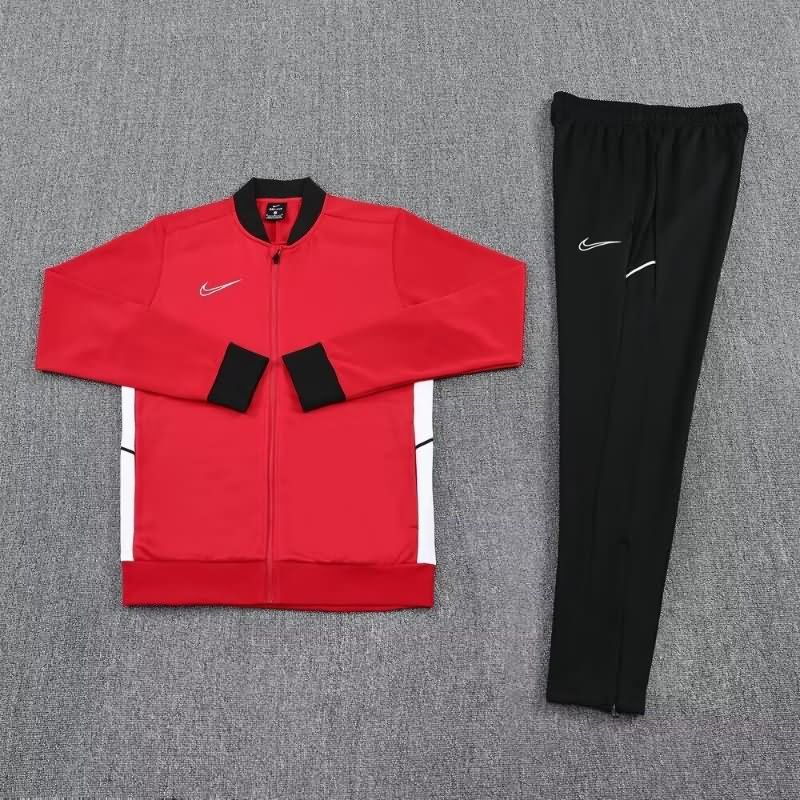 Thailand Quality(AAA) 2025 Nike Red Soccer Tracksuit