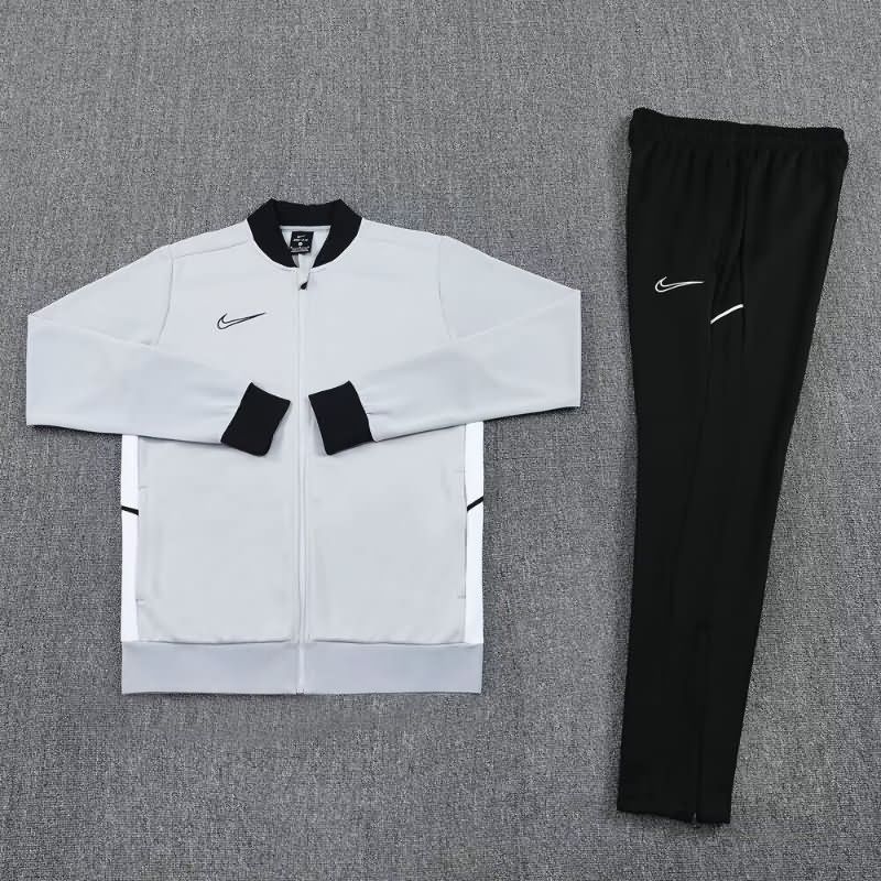 Thailand Quality(AAA) 2025 Nike White Soccer Tracksuit