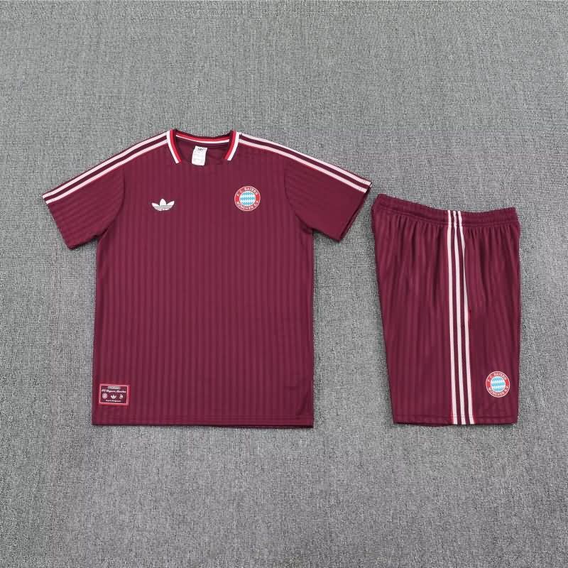 Thailand Quality(AAA) 25/26 Bayern Munich Red Soccer Training Sets
