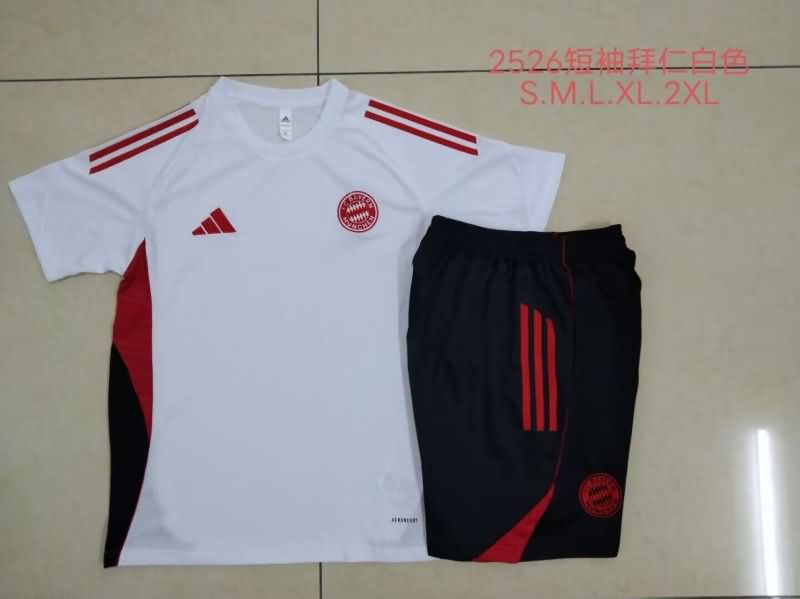 Thailand Quality(AAA) 25/26 Bayern Munich White Soccer Training Sets
