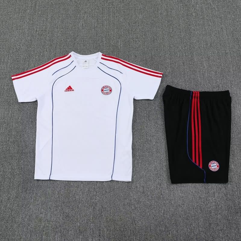 Thailand Quality(AAA) 25/26 Bayern Munich White Soccer Training Sets 03
