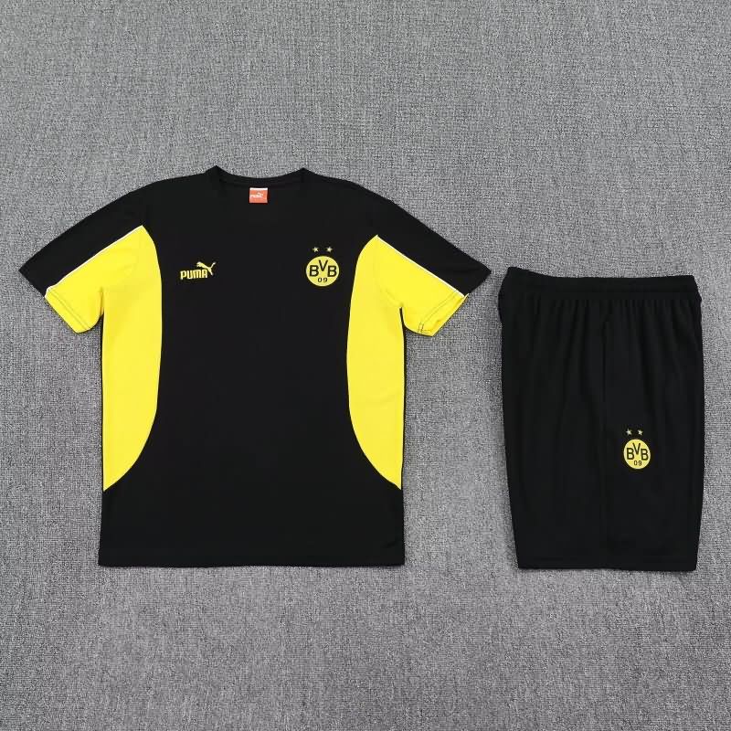 Thailand Quality(AAA) 25/26 Dortmund Black Soccer Training Sets